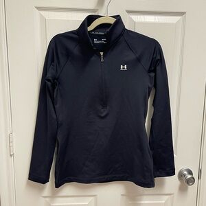 Under Armour Black Half Zip Sweater